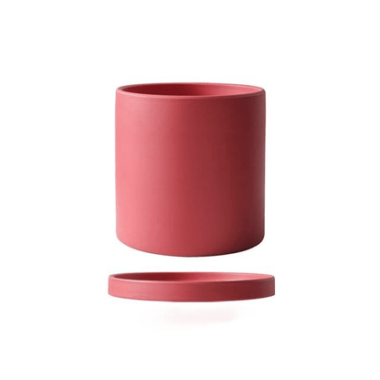 Beautiful Ceramic Planter with Saucer