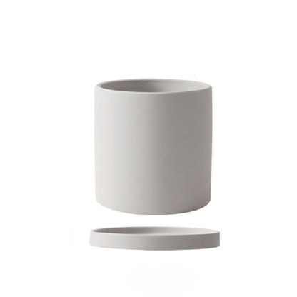 Beautiful Ceramic Planter with Saucer