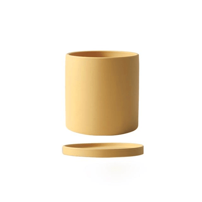Beautiful Ceramic Planter with Saucer