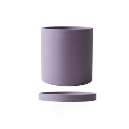 Beautiful Ceramic Planter with Saucer
