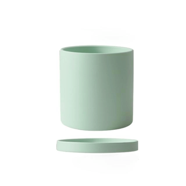 Beautiful Ceramic Planter with Saucer