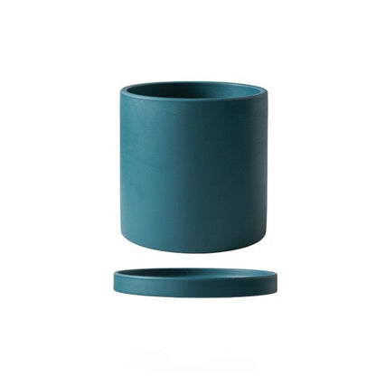 Beautiful Ceramic Planter with Saucer