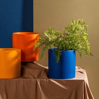 Beautiful Ceramic Planter with Saucer