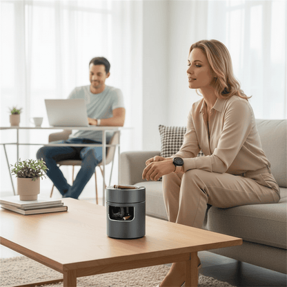 Compact USB Ashtray with Air Purifier