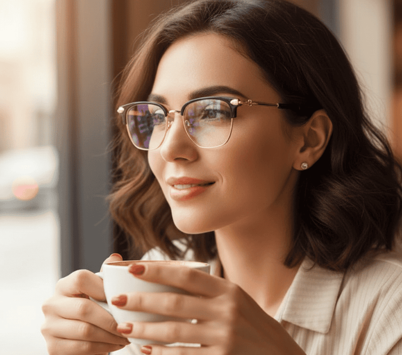 Lightweight Blue Blocker Reading Glasses - Cofik