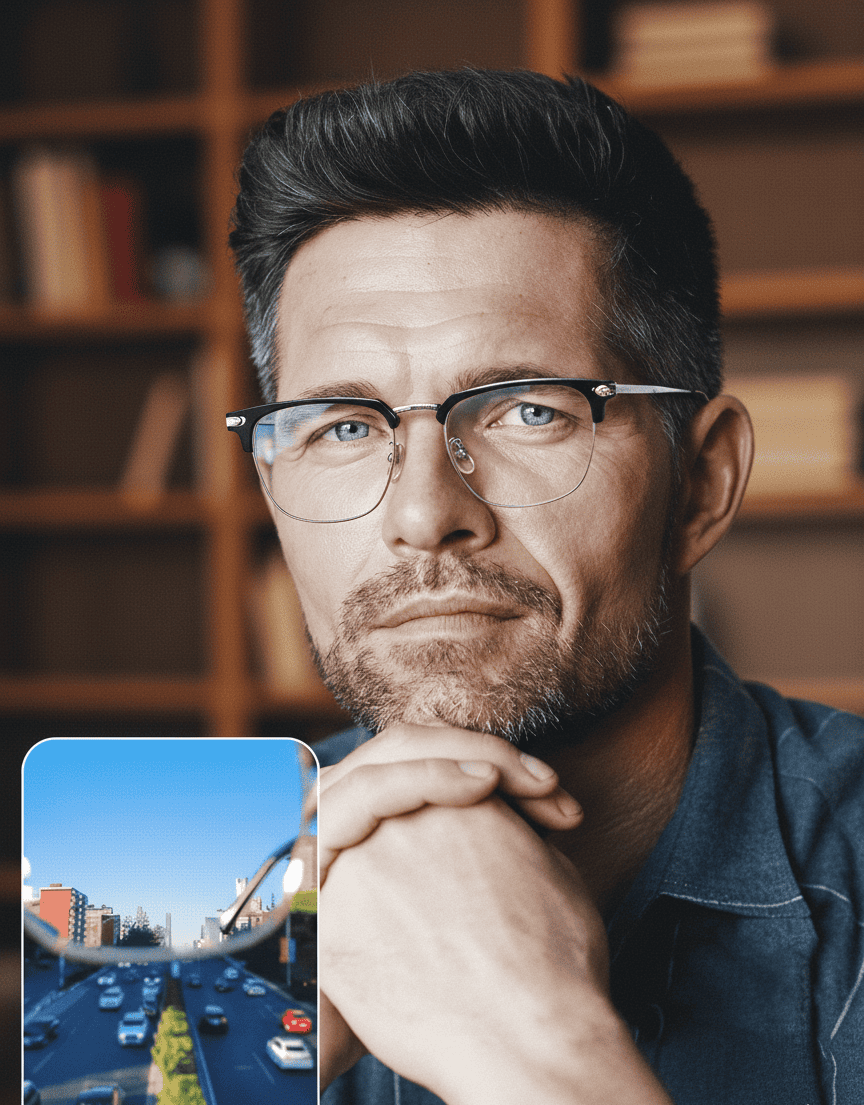 Lightweight Blue Blocker Reading Glasses