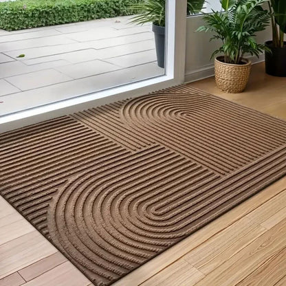 Waterproof Non Slip Floor Mat with Drainage Pattern