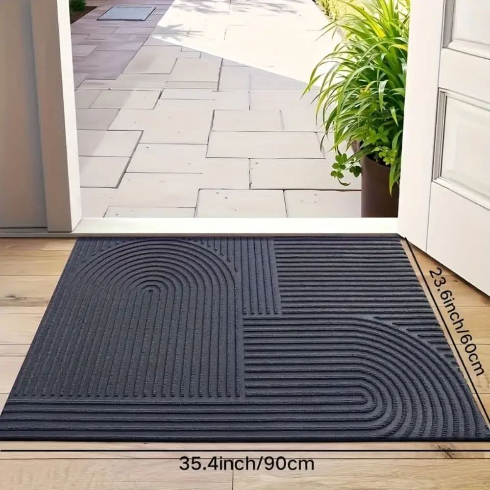 Waterproof Non Slip Floor Mat with Drainage Pattern