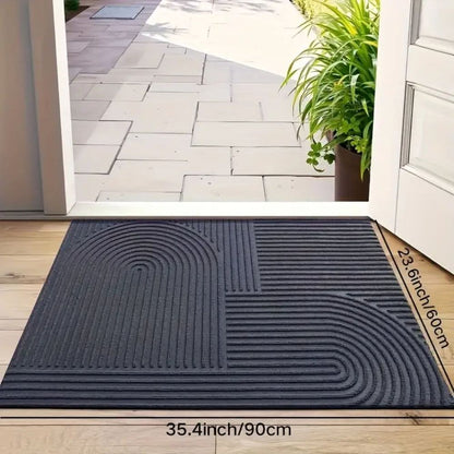Waterproof Non Slip Floor Mat with Drainage Pattern