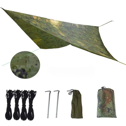 Compact Double Hammock with Bug Net