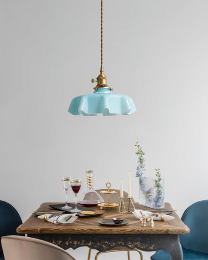 Elegant Floral Pendant Ceiling Light