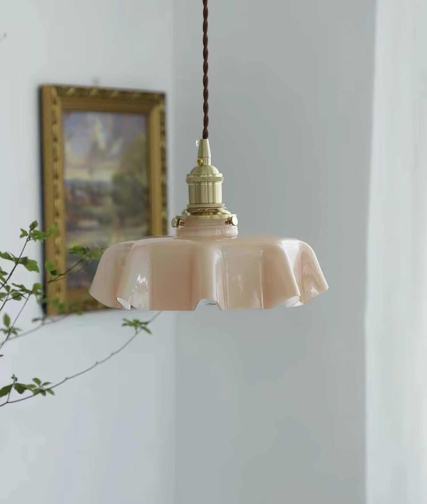 Elegant Floral Pendant Ceiling Light