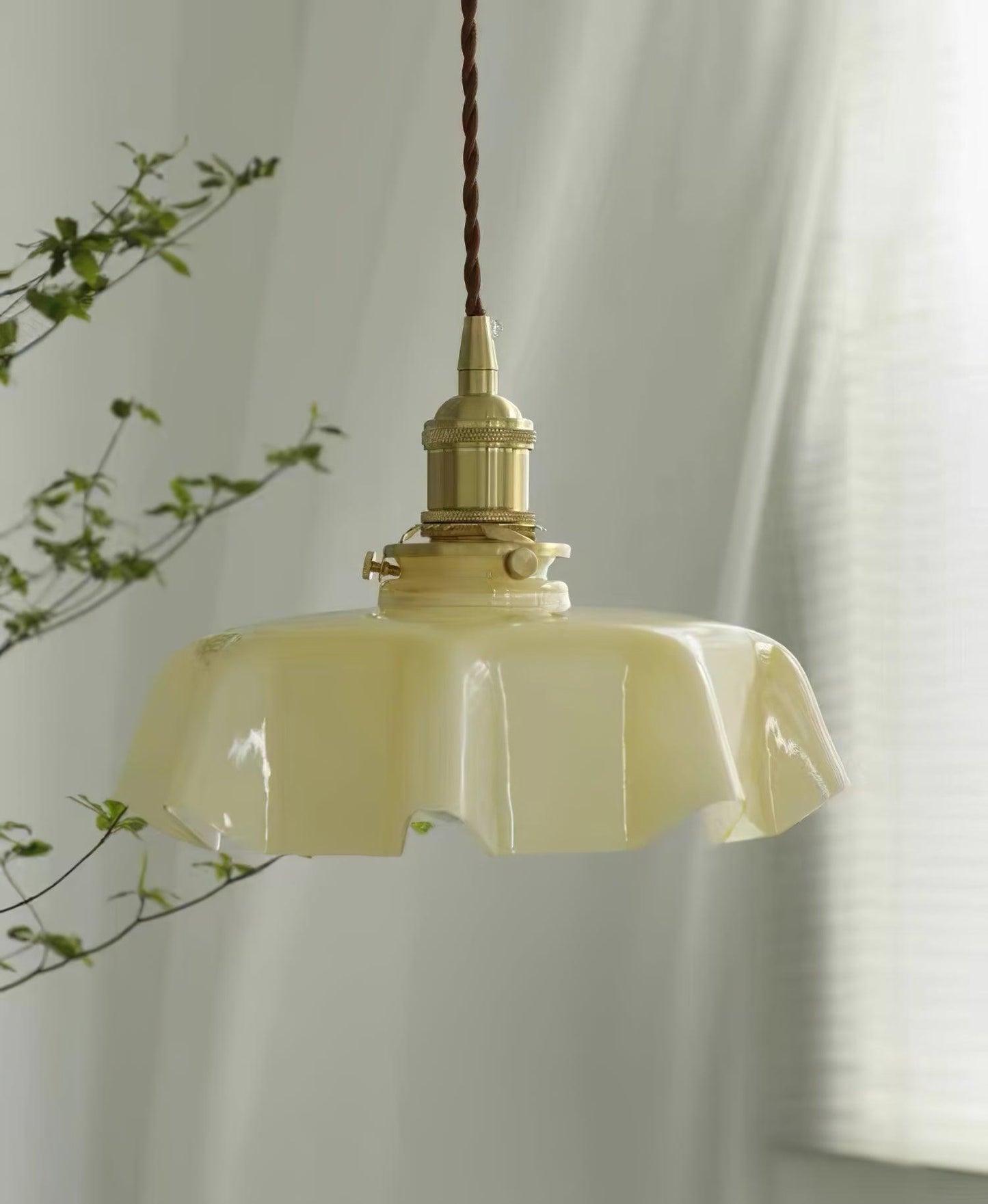 Elegant Floral Pendant Ceiling Light