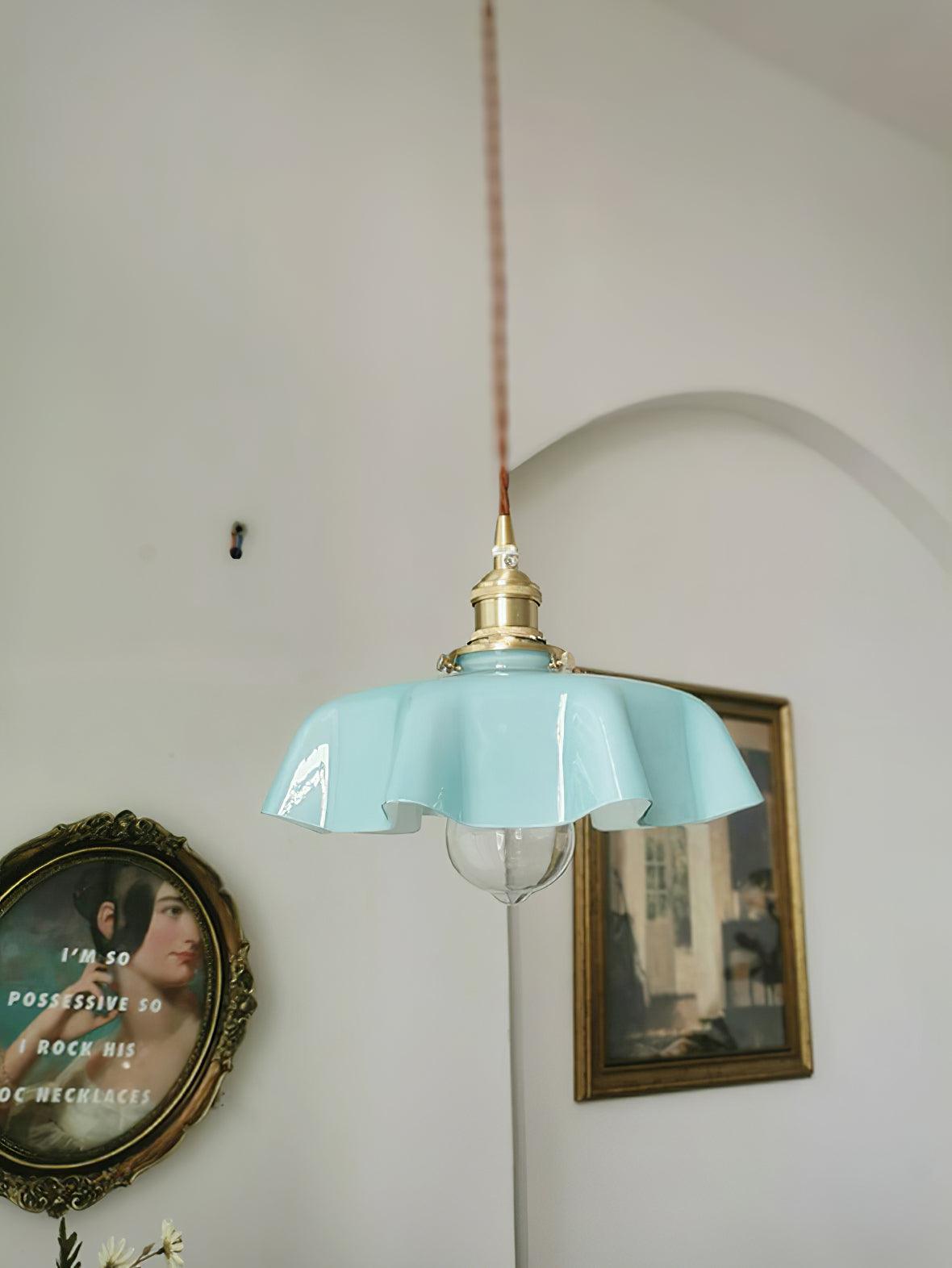 Elegant Floral Pendant Ceiling Light