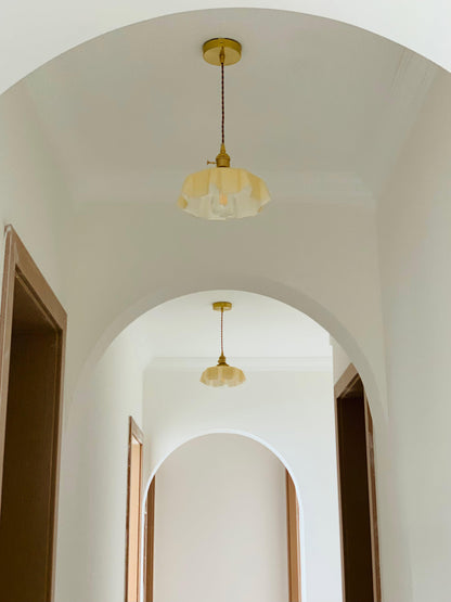 Elegant Floral Pendant Ceiling Light
