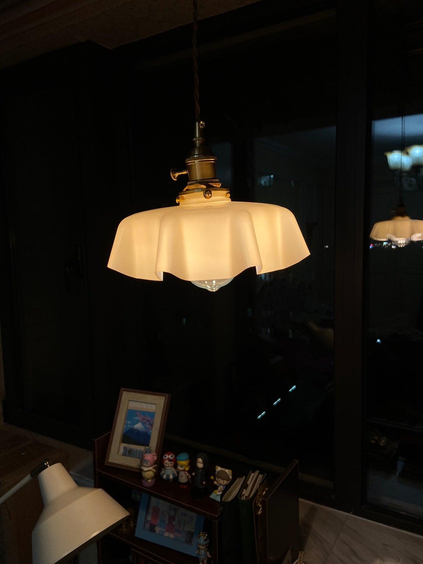 Elegant Floral Pendant Ceiling Light