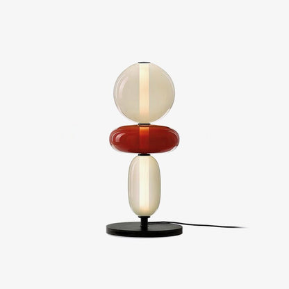 Colorful Desk Glass Table Lamp