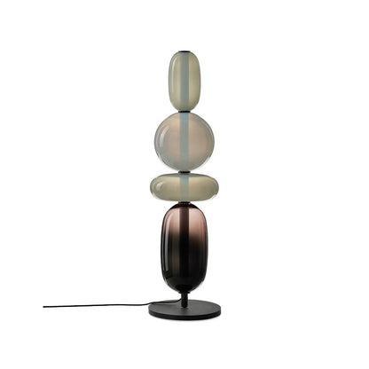 Colorful Desk Glass Table Lamp