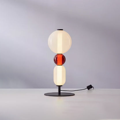 Colorful Desk Glass Table Lamp