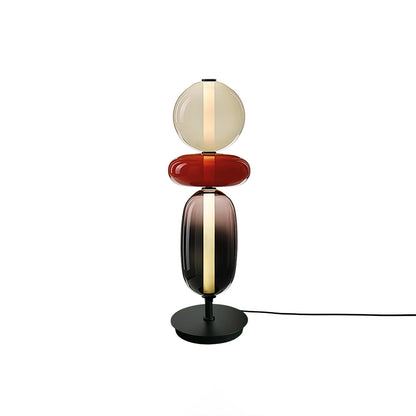 Colorful Desk Glass Table Lamp