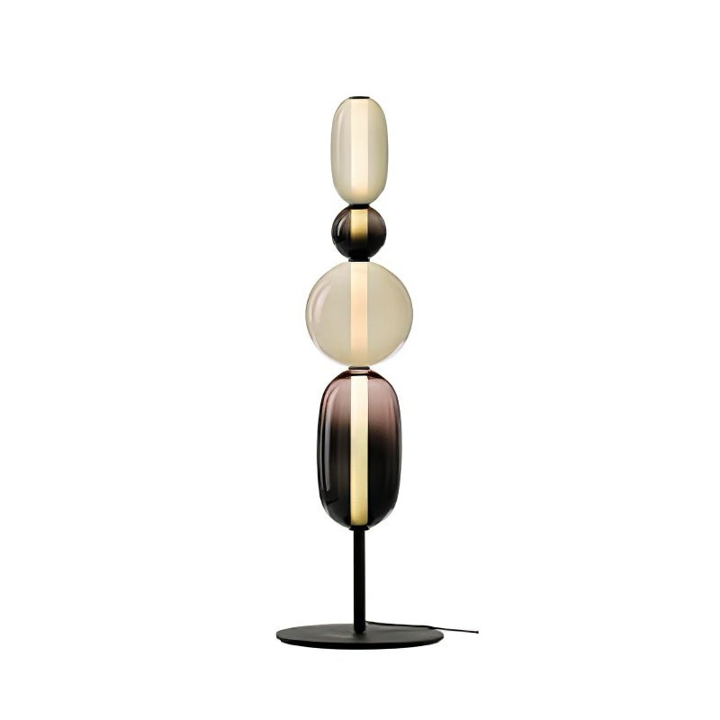 Colorful Desk Glass Table Lamp