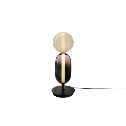Colorful Desk Glass Table Lamp