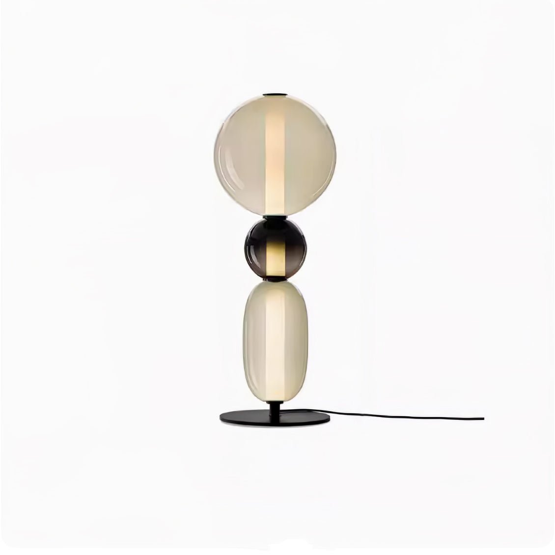 Colorful Desk Glass Table Lamp