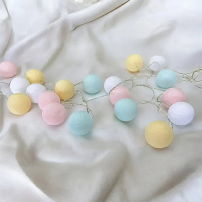 Fluffy White Decorative String