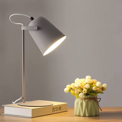 Bright Yellow Adjustable Reading Lamp