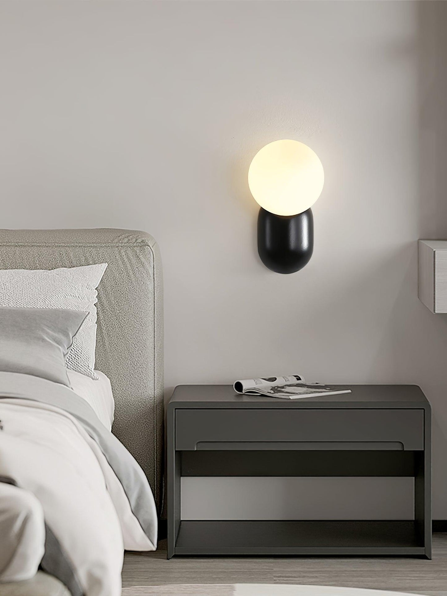 Stylish LED Resin Wall Light