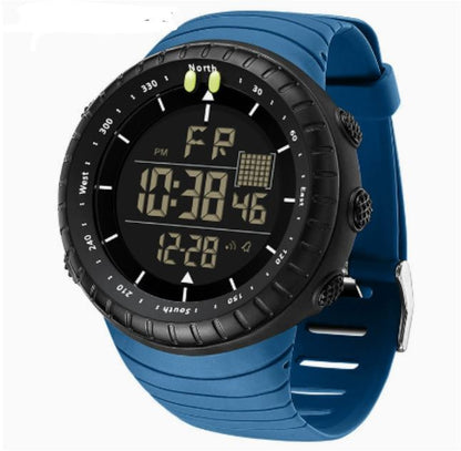 Rugged Waterproof Men's Digital LED Watch