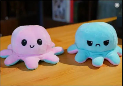 Cuddly Double Sided Octopus Stuffed Animal