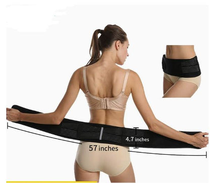 Supportive Pelvic Alignment Back Belt for Posture Relief