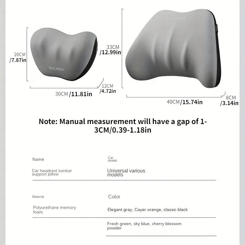 Comfortable Ergonomic Back Support Cushion