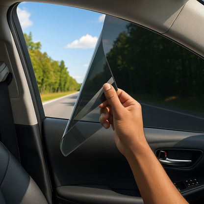Premium Car Window Tint UV Sunshade Film