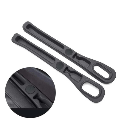 Luxury Car Seat Gap Storage Faux Leather Tray