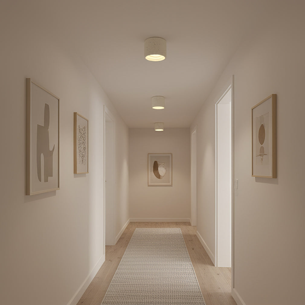 Compact LED Kitchen Ceiling Light Set of 2