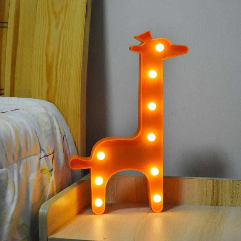 Wildlife Theme Desk Lamp