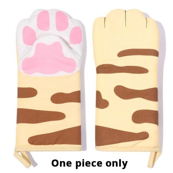 Cute Kitty Heat Resistant Oven Mitts - Cofik