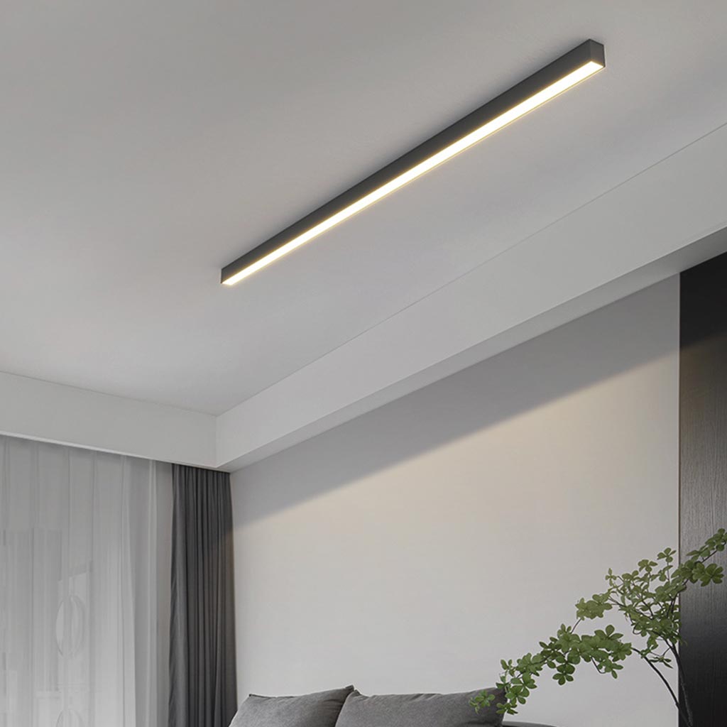 Sleek Linear LED Ceiling Light Fixtures