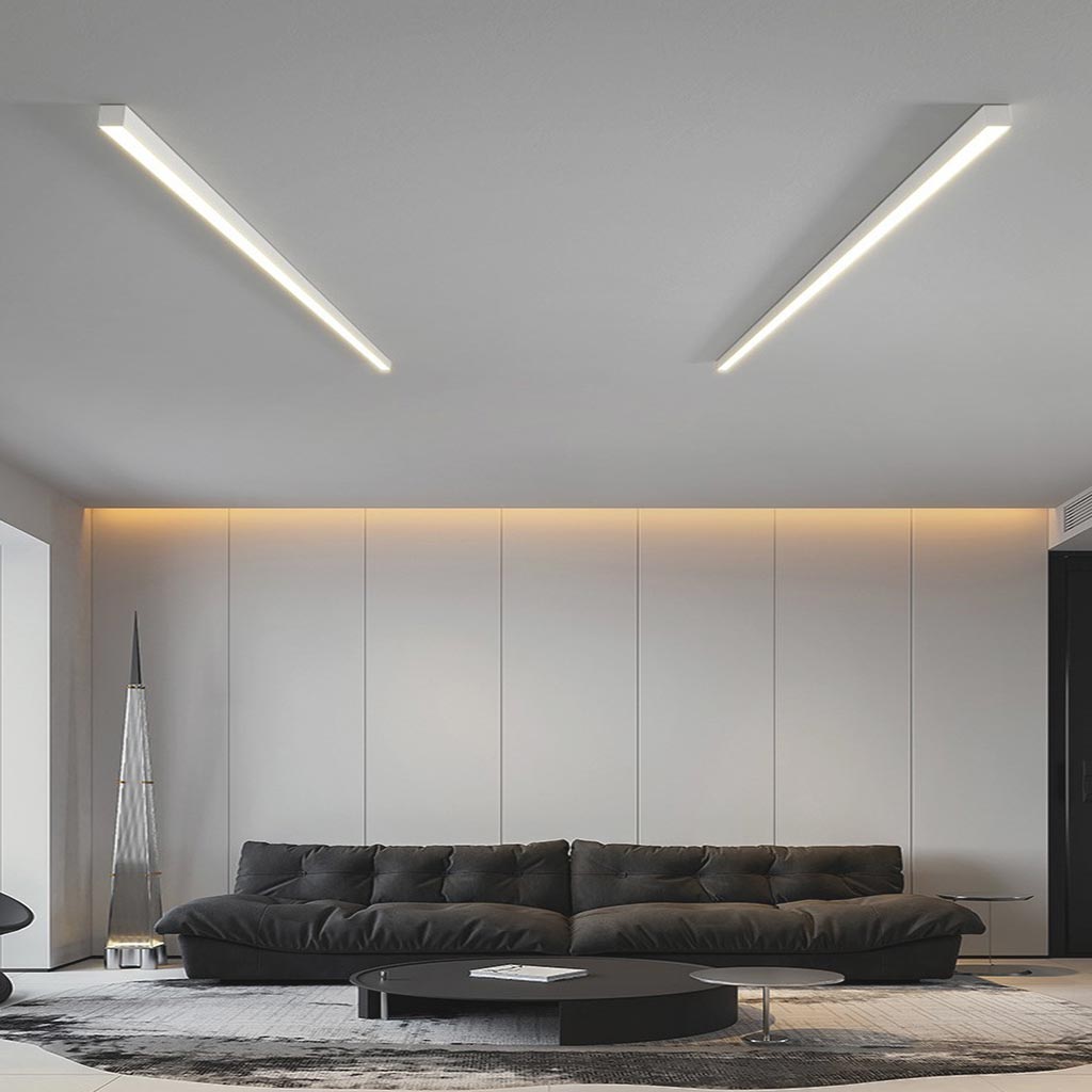 Sleek Linear LED Ceiling Light Fixtures