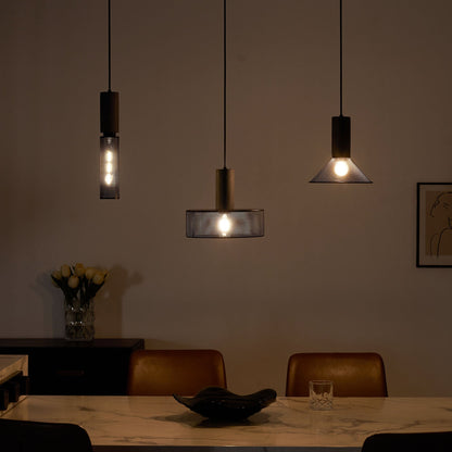 Modern Metal Pendant Light Adjustable Ceiling Fixture