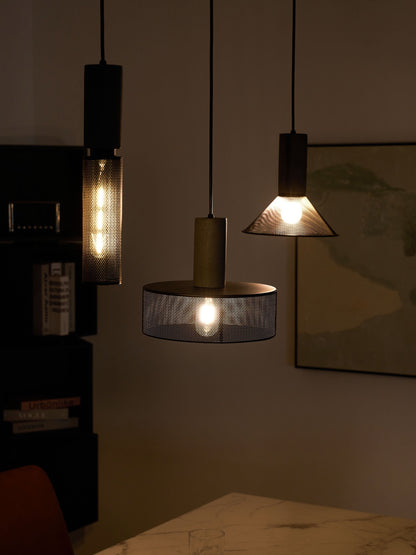 Modern Metal Pendant Light Adjustable Ceiling Fixture