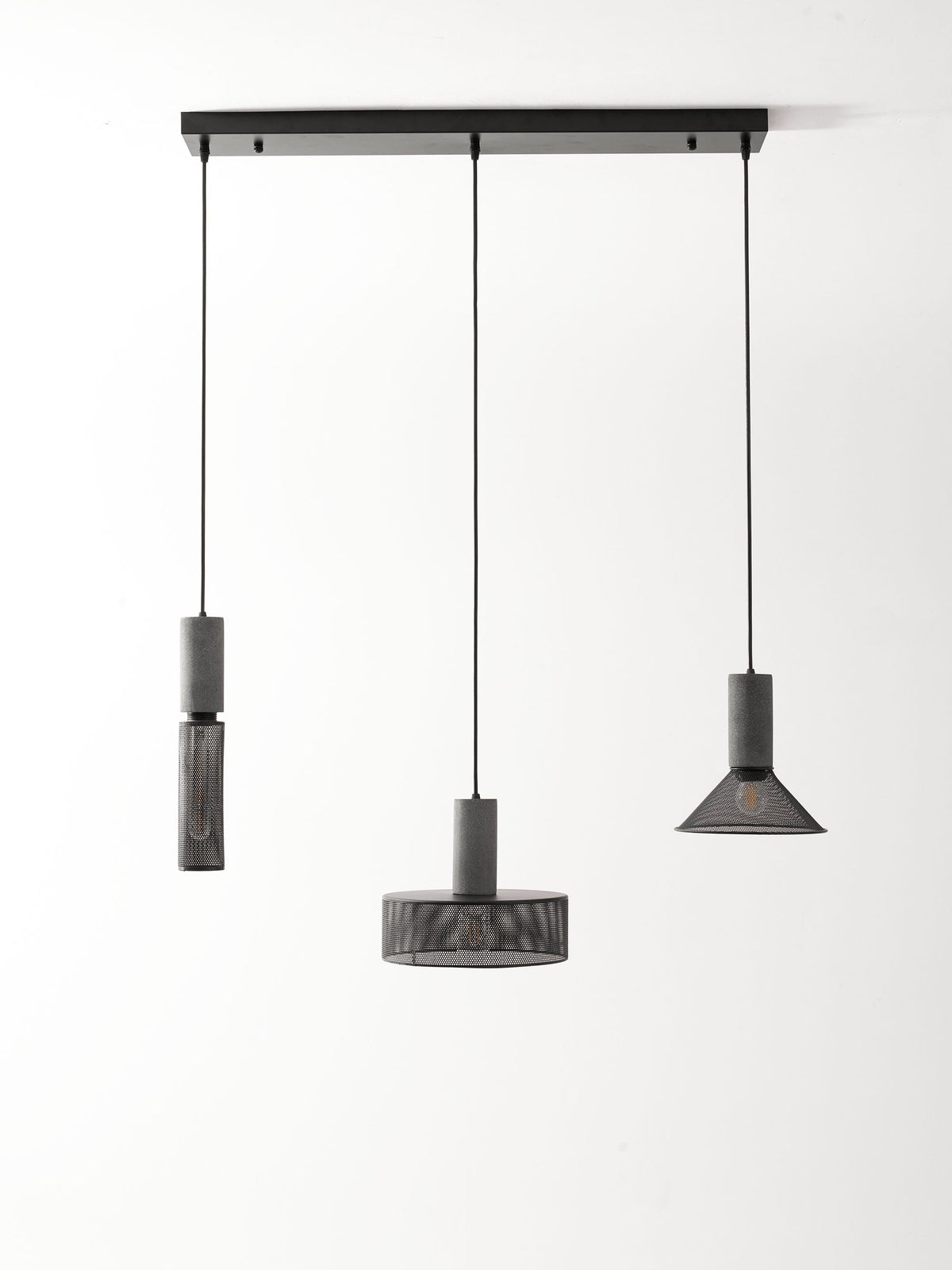 Modern Metal Pendant Light Adjustable Ceiling Fixture