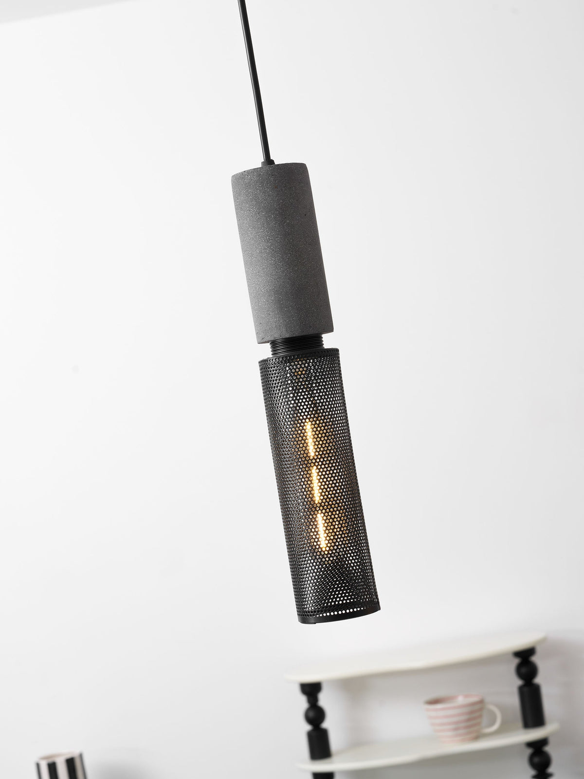 Modern Metal Pendant Light Adjustable Ceiling Fixture
