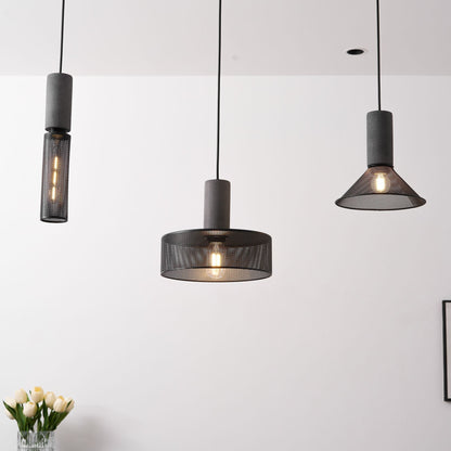 Modern Metal Pendant Light Adjustable Ceiling Fixture