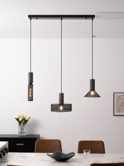 Modern Metal Pendant Light Adjustable Ceiling Fixture