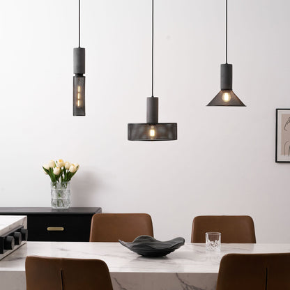 Modern Metal Pendant Light Adjustable Ceiling Fixture