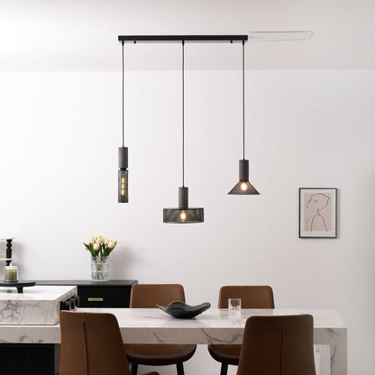 Modern Metal Pendant Light Adjustable Ceiling Fixture