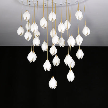 Elegant White Hanging Pendant Lamp